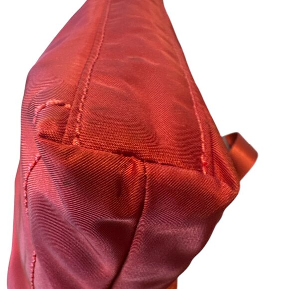 TUMI Nylon Crossbody Bag Orange Adjustable Strap Travel Organizer Purse - Picture 8 of 15